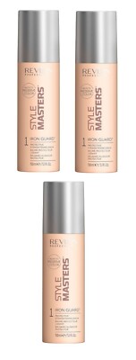 Revlon Style Masters Iron Guard 1 Protective Straightening Balm 150ml 3er Pack