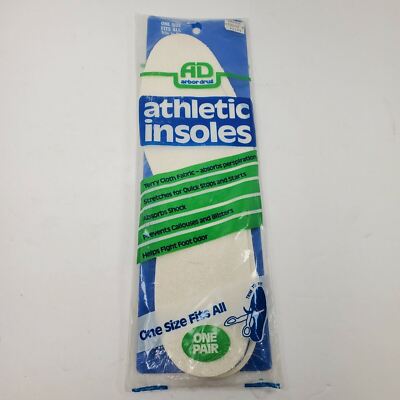 Vintage Arbor Drug Athletic Insole One Size Fits All NOS Box D17
