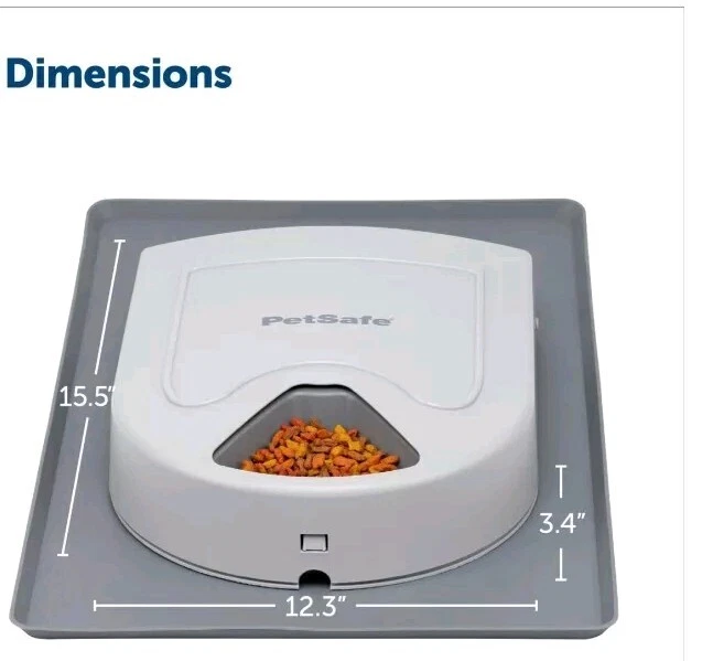 Alimentador automático para animais de estimação PetSafe 5 refeições  - Imagem 3 de 4