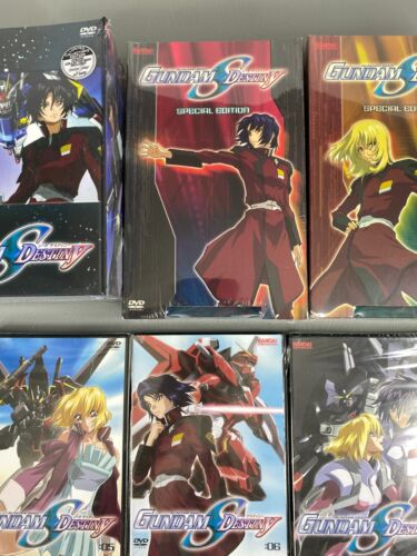 Gundam Seed Destiny DVD Lot 6 Sealed Anime Manga Mobile Suit Special Editions - Picture 3 of 19