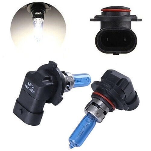 9005+9006 LED Car Headlight Lamp 100W 12V Xenon White 5000K Light Globes Bulbs - Picture 5 of 14