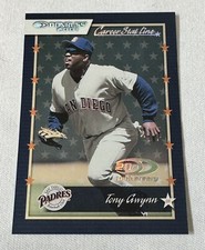 2001 Donruss Tony Gwynn  “20th Anniversary” Career Stat Line #24  212/338.  RARE