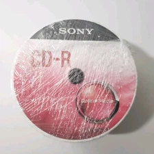 Sony 50 Pack CD-R Blank 700MB 1-48X Recordable Disc New