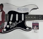 BILLY OCEAN SIGNED CUSTOM LOVE ZONE ELECTRIC GUITAR JSA COA — photo 2