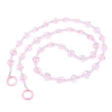 Acrylic Bag Chain Strap Extender Purse Chain Crossbody Bag Handbag PinkHeart ...