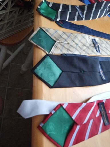 Lot of 4-100% Silk Ties, Tommy Hilfiger,  Beautiful Colorful Fun Neckties thumbnail 10