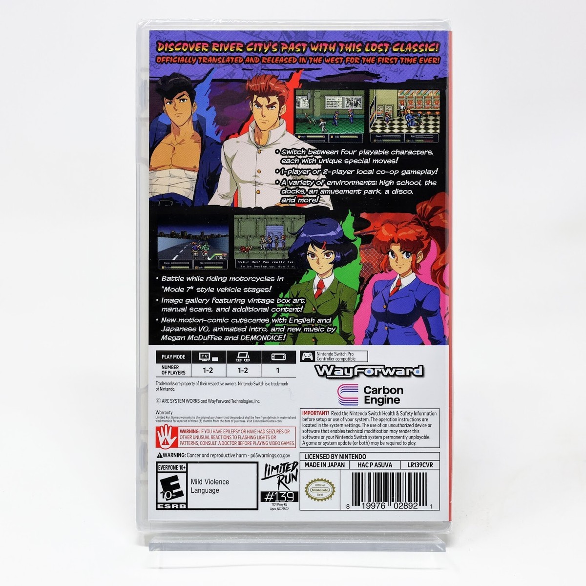 River City Girls Zero (Nintendo Switch) Limited Run Games | eBay