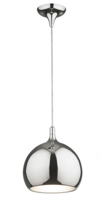 FLASK CHROM PENDELLEUCHTE 1 E27 IP20 METALLLEGIERUNG CHROM /G1DE