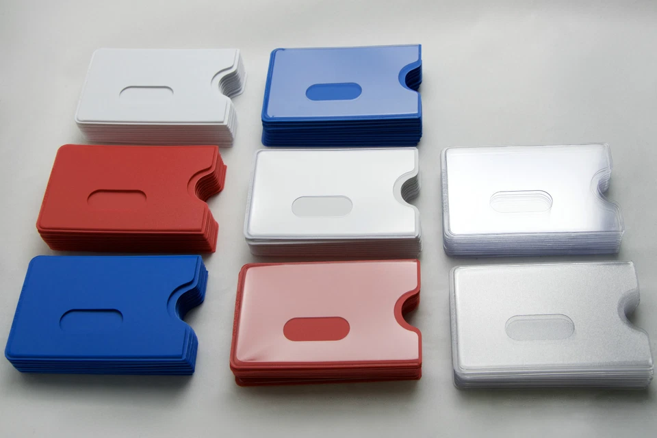 Funda para tarjeta EC ESTABLE muchos colores funda para tarjeta de crédito caja para tarjeta de cheques persona EXCELENTE - Imagen 4 de 4