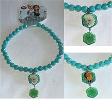 Disney Store FROZEN Princess ELSA ANNA Reversible Costume Jewelry Bead Necklace