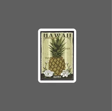 Hawaii Sticker Aloha Pineapple Fruit NEW