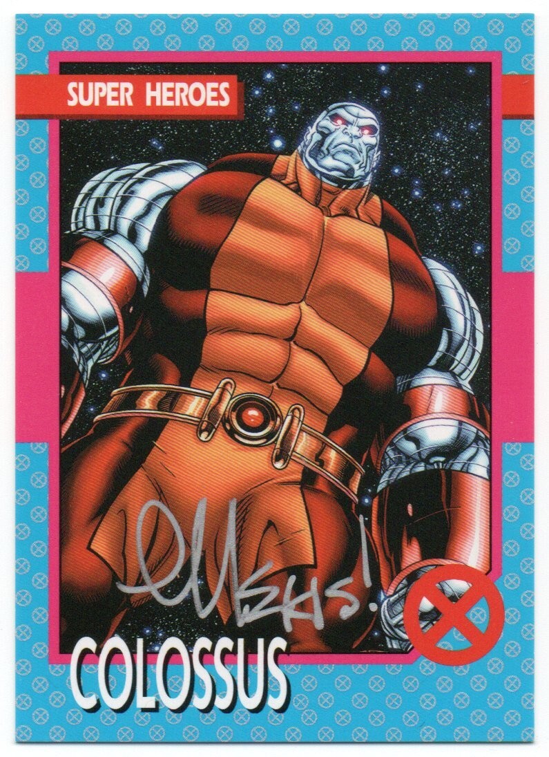 2015 Fleer Retro Marvel 1992 X-Men Impel Autographs #1 Ed McGuinness Auto