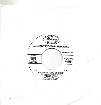 Young Jessie:Big chief (king of love)/Teacher gimmie back:Re-issue