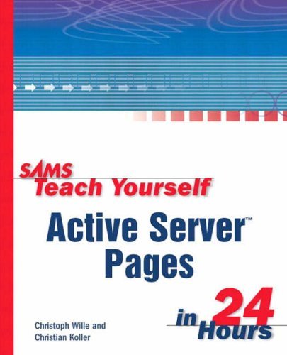 Sams Teach Yourself Active Server Pages in 24 Hours By Christop 