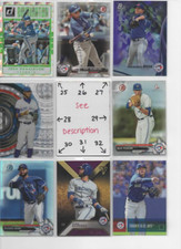 Toronto Blue Jays * SERIAL #'d ROOKIES AUTOS JERSEYS - Bautista Pearson Halladay