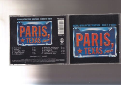 PARIS TEXAS original motion Soundtrack music by Ry Cooder CD  - Imagen 1 de 1