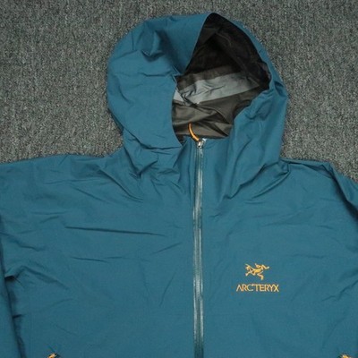 Arcteryx Jacket Mens XXL Blue Beta SL GTX Gore Gold 24k Logo