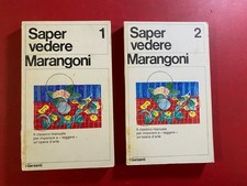 Matteo MARANGONI - SAPER VEDERE Come si guarda un'opera d'arte 2 Volumi Garzanti