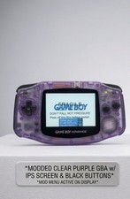 Custom Nintendo Gameboy Advances Ips Mod 1 Usb-c Laminated 1 Ips Battery. Custom Nintendo Gameboy Advances Ips Mod 1 Usb-c Laminated 1 Ips Battery.