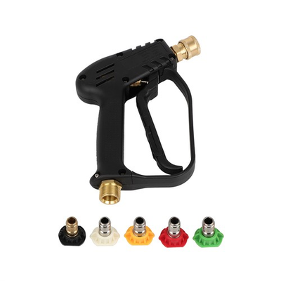 #ad Short Pressure Washer Gun with M22 14mm Inlet Stubby High Pressure Handle Gun $22.29
