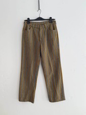     70s Vintage Big E Levis stripe pants : denim shirt jacket jeans hippie dress