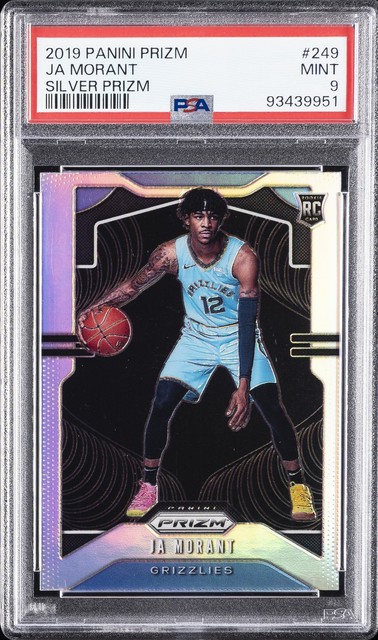 Ja Morant 2019 Panini Prizm Silver