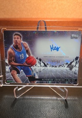 2023-24 Topps Midnight Keyontae Johnson Rookie Horizon Signatures #/50 Auto