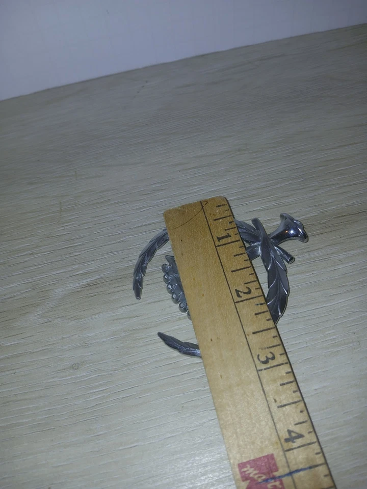 Cadillac DeVille Fleetwood capó adorno 1985-1993 cromo 25536110 original  Foto 4 de 4