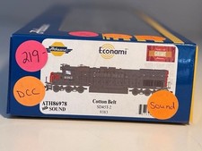 NEW Athearn HO SD45T-2 Cotton Belt #9383 ATH86978 DCC Sound Black
