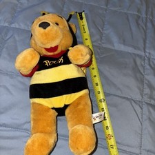 Disney Winnie the Pooh Bumble Bee Costume Plush Stuffed Bear Animal Toy 18"