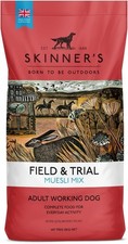15kg Skinner’s Field & Trial Muesli Mix – Complete Dry Adult Dog Food Pack 1.67 per kilo