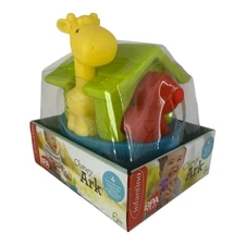 Noah’s Ark Baby Toy Infantino Chewy Ark 6 Months Teething Animals Toy Play Pals