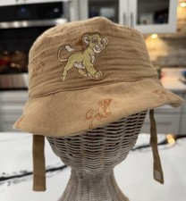 Disney Lion King Simba Toddler Bucket Hat 2 3 Years Brown Cotton Sun Hat