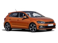 Fensterleisten für VW Polo 6 Zierleisten Edelstahl Chrom Silber 4 tlg ab 2017