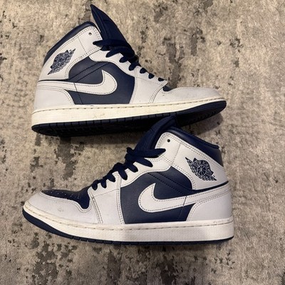 Jordan Air Jordan 1 Mid Blue Void/Summit White Mid Top Leather DQ8426-403 size9