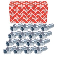 16x febi M14x1,5 Radschraube für VW GOLF 3-8 AUDI A3 SEAT LEON SKODA OCTAVIA 1-4