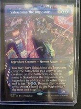 MTG Secret Lair Sakashima the Imposter Rare Card NM 1232