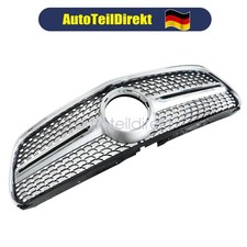 Silber Kühlergrill Front Grill für Mercedes Benz V Klasse W447 V250 V260 14-19