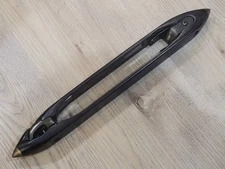 Vintage Tru Loc Wooden Boat Shuttle Dark Wood Weaving Loom Tool 16"