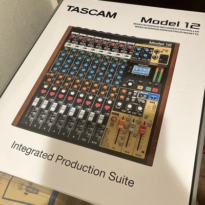 TASCAM Model 12 12-Track Desktop Multitrack Recorder Mixer Controller Model12