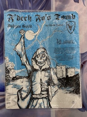 Vintage 1981 Judges Guild F'deck Fo's Tomb Fantasy RPG Manual Sealed Shrink