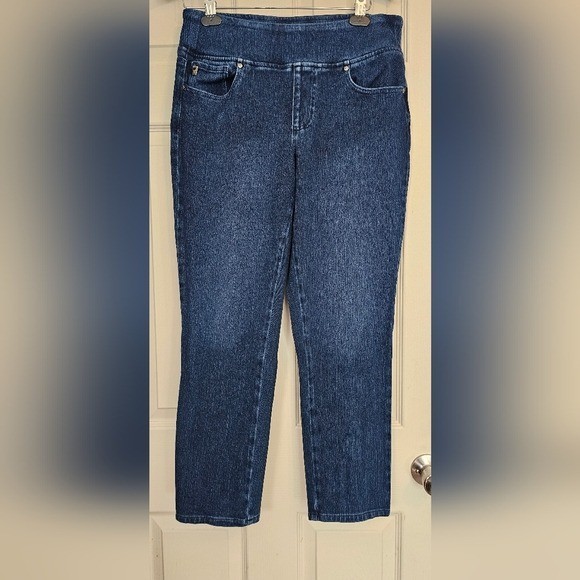 Flexibelle Kim Gravel 12 Regular BACK Zipper Jeans Dark Blue