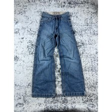 Vintage Gap Denim Jeans Boys 26x28 Blue Loose Fit Utility Medium Wash Classic
