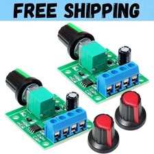 2pcs PWM Low Voltage Motor Speed Controller D...