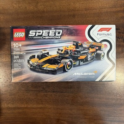 LEGO SPEED CHAMPIONS: Mclaren F1 Team Mcl38 Race Car (77251) New
