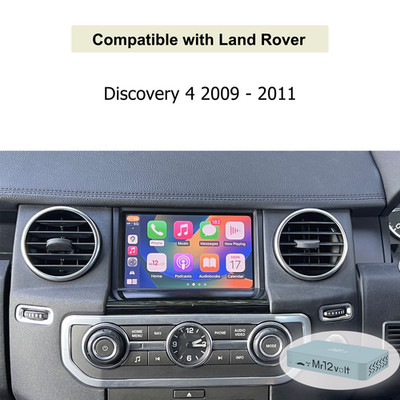 Mr12Volt Land Rover Discovery 4 CarPlay & Android Auto Interface OEM Mic Support