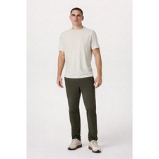 Vuori Strato Tech Tee Beige Performance Shirt Minimal Athleisure Men  s Medium