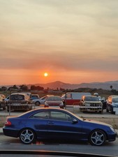 Edler MERCEDES BENZ CLK 200 mit Holzlenkrad und Lederausstattung c209 kompressor