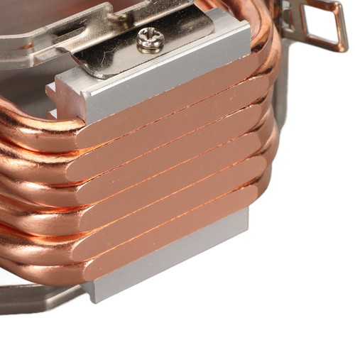 CPU-Lüfter Professionell Effizient 6 Röhren 3 Drähte Weißer Rahmen CP KUI - Photo 4/24