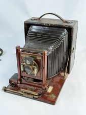 Vintage Antique Pony Primo NO. 6 Folding Bellows 5x7 Camera